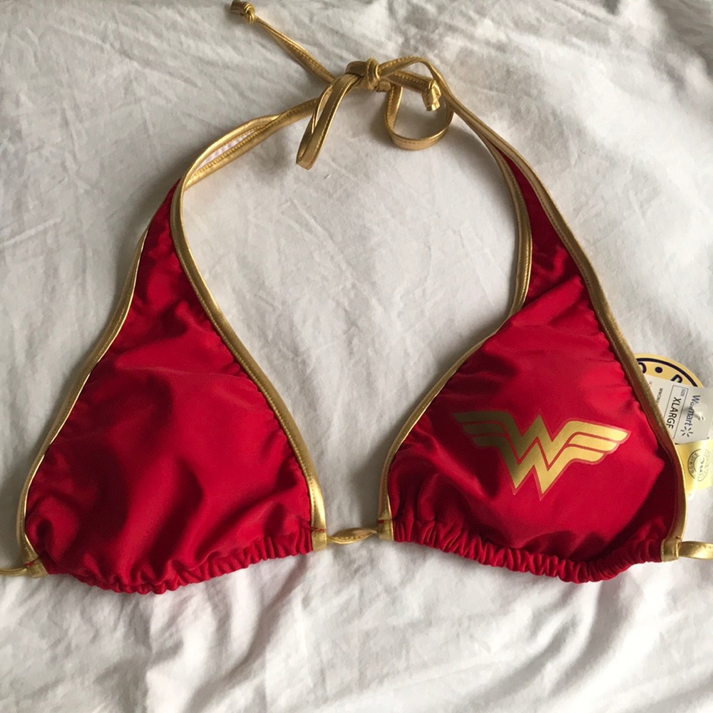 Wonder Woman bikini top!